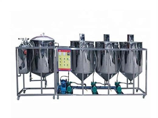 Máquina refinadora de aceite de soja totalmente automática de 50 t/d en Estados Unidos