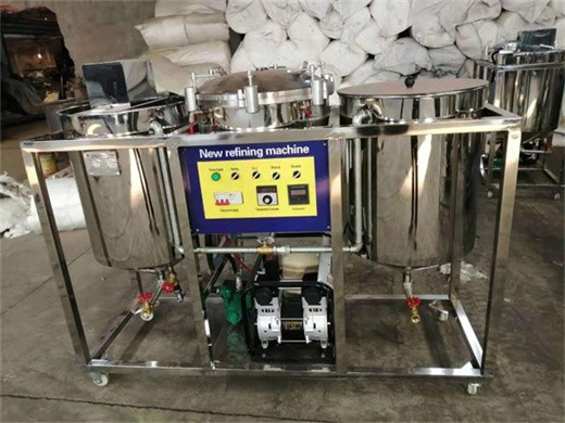 Máquina refinadora de aceite de copra de primera calidad en venta en Argentina