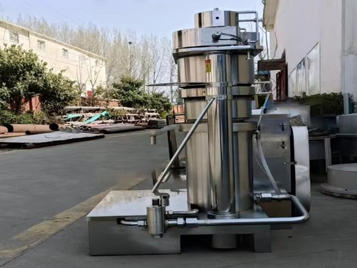 Máquina semiautomática hidráulica para hacer aceite de sésamo en frío en Guinea Ecuatorial